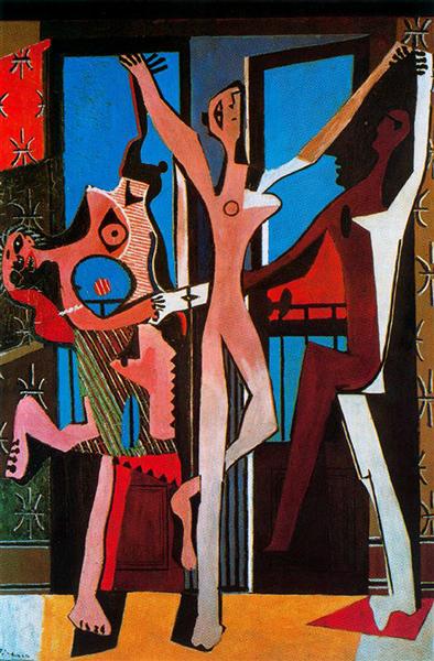 Pablo Picasso Classical Oil Painting The Dance La Danse